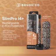 MiPOW CI900S_B SlimPro i4+ Rechargeable Electric Toothbrush 3 Modes Soft Bristles with Holder Dock &