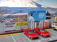 [現貨] 1：64 場景 G-Fans 日式建築 7車位 有燈拼裝微縮場景模型