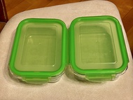 Pyrex Snapware 玻璃保鮮盒 2 件組(980ml x 2)