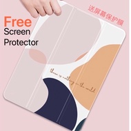 Ipad Cover 3 Fold Silicon Case For iPad 2020苹果平板电脑保护壳【Free Screen Protector】