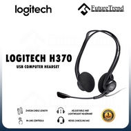 Logitech H370 USB Computer Headset With Noise Canceling Mic