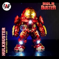 Iron Man Hulkbuster Egg Attack Recast Action Figure with LED Design