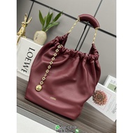 LE squeeze series drawstring bucket handbag shoulder storage commuter tote boutique quality