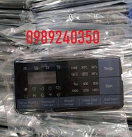 Mặt phím bấm cảm ứng máy giặt LG FC 1409S2W cửa ngang chính hãng
