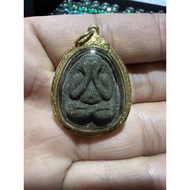 LP Toh Phra Pidta Yant Duang Lek 80%Gold casing