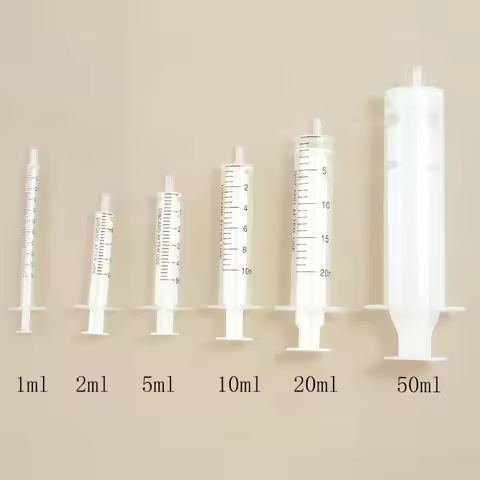 Experimental HPLC syringe Sampler Liquid Chromatography Sampling Filter Plastic PP Without Rubber St