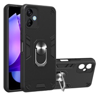 Ring Magnetic Metal Case for Vivo Y04 Y04s Y04T Y21d Y29 Y29s Y29T Y31 Y39