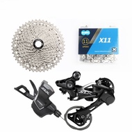 SLX M7000 4pcs Bike Bicycle MTB 11 Speed Kit Groupset Shifte