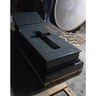 Kijing Makam Kristen Granit Impala Asli Batu Alam ( custom )