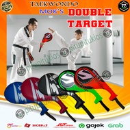 Double Kick Kicking Foot Target Pad Kickpad Alat Alas Latihan Sasaran Tendang Tendangan Beladiri Tae