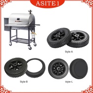 [Asite] 2 Pieces Wheel Hand Truck Tire Universal Wheel Replacement 6 Inch for Most