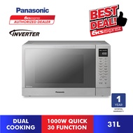 Panasonic Microwave Oven (31L) NN-GT69JSMPQ Inverter Grill Microwave Oven / Grill Combination Oven w