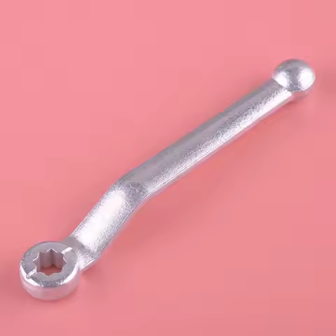 SW9 9mm Hydraulic Ball Valve Handle High Pressure Replacement Silver Alloy