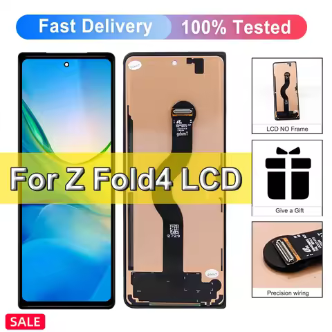 TFT Fold4 LCD For Samsung Z Fold 4 F936 F936B LCD Display Touch Screen Digitizer Assembly Replacemen