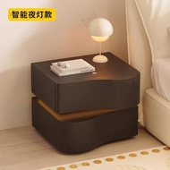 Solid Wood Bedside Table Cream Style Coffee Table 2025 Popular Small Storage Cabinet 2616 FCT