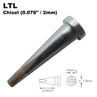【Shop Now and Save】 LTL Chisel 2mm Soldering Tip for WELLER WP80 WSP80 WSFP8 WD1000 WD2000 WSD81 WS8