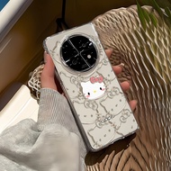 KT Cat Phone case For OPPO Find N5 OPPO N5 Ultra Thin Foldable Phone Case Find N5 Transparent N5 Har