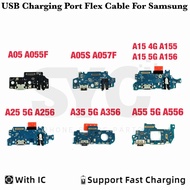 Good quality USB Charging Dock Port Socket Jack Plug Connector Charge Board Flex Cable For Samsung A