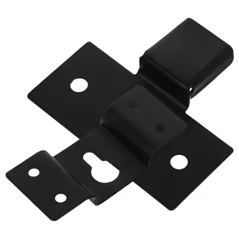1Set Iron Bookshelf Speaker Wall Mount Hook Bracket for Surround Sound Audio Equipment Space Saving 