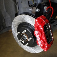 BBK Ex Subaru WRX brake 4pot Brake kit depan bekas kondisi prima