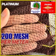 ☂ ♨ ◿ Per Mtr | PAMO / TORAY Multifilament Fishing Net | | Lambat | Nylon Twine Net | Pang Tabukol