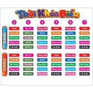 MIKA +DECAN TIME TABLE
