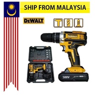 588V Cordless Drill Hammer Impact Drill Rechargeable Professional Multifunctional Screw DWT378 For Dewalt Drill Battery