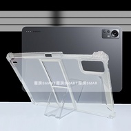 Transparent Cover For Xiaomi Mi Pad 5 11.0'' 2021 mi pad5 Pro 12.4 inch With Pencil Holder Silicon Back Tablet Case