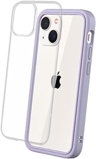 RhinoShield Modular Case Compatible with [iPhone 13 mini] | Mod NX - Customizable Shock Absorbent Heavy Duty Protective Cover 3.5M / 11ft Drop Protection - Lavender