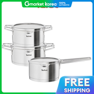 Tefal | Nordica Induction 3-Piece Pot Set (16cm Saucepan + 18cm Pot + 20cm Pot)