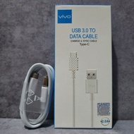Cable Charger 2A VIVO V19/V17/Z1X/X27 Super Flash USB To Type C Original Product 100% Fast Charging