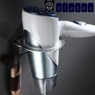 GLENES Hair Dryer Holder Durable Space Aluminium For Hairdryer Bolt Insert Hanging Wall Mounted Storage Rack