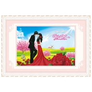 ABC 3D Diamond Painting One Hundred Years of Happiness H6100, 1107 (CUSTOMER SELF-ATTACHED) Size: 86