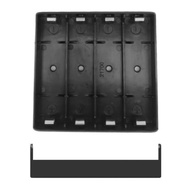 [FAST ERA]-4X 21700 Battery Holder Storage Box Case ABS Fireproof Power Bank Cases Slot Batteries Co