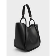 Cnk Circle Handle Tote Bag