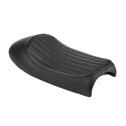 For Honda CB125S CB200 CB350 CL350 CB400 CG Motorcycle Cafe Racer Seat 53cm Short Cushion Soft Water