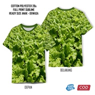 1 Piece Of Vegetable T-Shirt Full Print Model Super Cool | 3D Unisex Clothing For Kids And Adults-JK
