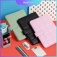 Binder A5 20 Fancy Square Pattern Binder Puffy Character Organizer College A5 20 Ring