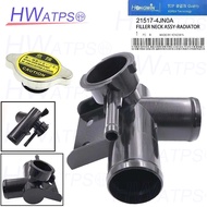 21517-ED02A Coolant Filler Neck W/Cap for Nissan Navara NP300 2014-2020 2021 21517-4JN0A Engine Radi