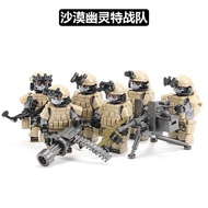 Produk Laris Disyorkan Serasi dengan Lego, Figura Tentera, Pasukan Khas, Polis Khas Hantu, Askar, Ma