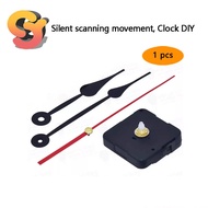 [Ready Stock Supply] 1pc Silent Scanning Movement Quartz Clock Clock Clock Cross Stitch Clock Clock 