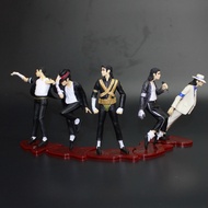 Michael Jackson PVC Action Figure Spacewalk Dance Pose Display Gift Collectible Toy Trendy Soldier S