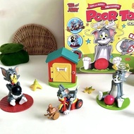 Original 52TOYS Tom And Jerry Anime  Poor Tom Series Action Figure Desktop Decoration 52 Toys  Model