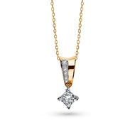 Jubilee Diamond จี้เพชร Arrow of LoVe Solitaire Pendant เพชรแท้ เพชรน้ำ 99