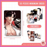 ♙ ✼ ⚡︎ ♘ [5 PCS SET] BJ ALEX WEBTOON MANHWA PC PHOTOCARDS UNOFFICIAL FANMADE LOMO