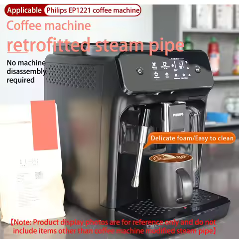 Coffee machine steam nozzle 304 stainless,Compatible with Philips coffee machine EP1220/1221/2220/22