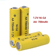 MKR 2pcs 1.2V AA / AAA Rechargeable Battery, Cotchear Size AA 700mAh Rechargeable Ni-Cd Batteries 2P