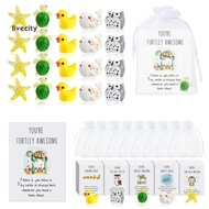 livecity|  Meaningful Gifts for Employees Appreciation Card Set Thank Gift Set with Inspirational No