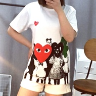 S Japan CDG Play Tee Shirt Childs Graphics