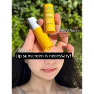 Yiquan Sunscreen Lip Balm Lip Sunscreen SPF30 Moisturizing Moisturizing Lipstick Base Lip Balm Femal